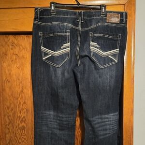 Men's Bootcut Jeans - Dark Blue